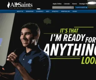 ALL-Saints.org(All Saints Episcopal School) Screenshot