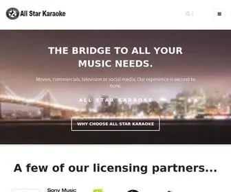 ALL-Star-Karaoke.com(All Star Karaoke) Screenshot