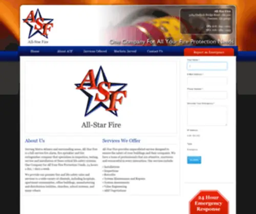 ALL-Starfire.com(All-Star Fire) Screenshot