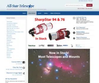 ALL-Startelescope.com(Telescopes Astrophotography Accessories) Screenshot