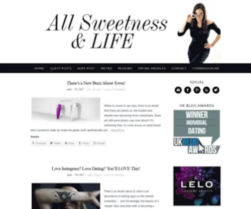 ALL-Sweetness-AND-Life.com(ALL Sweetness AND Life) Screenshot