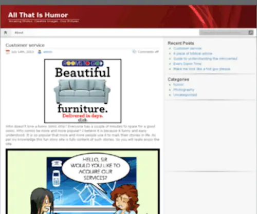 ALL-That-IS-Humor.com(All That Is Humor) Screenshot