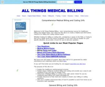 ALL-Things-Medical-Billing.com(Medical Billing and Coding) Screenshot