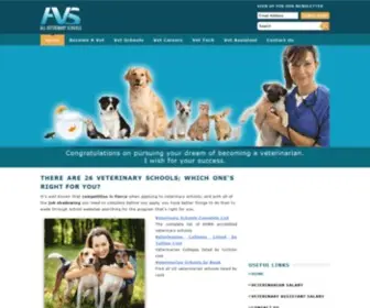 ALL-Veterinary-Schools.com(All Veterinary Schools) Screenshot