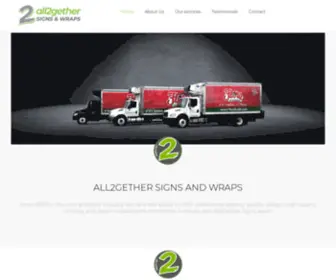 ALL2Gethersigns.com(3M Vehicle Wrap) Screenshot