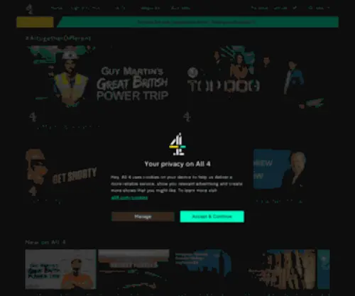 ALL4.com(All 4) Screenshot