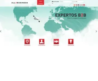 ALL4Business.es(All4business, Expertos B2B) Screenshot