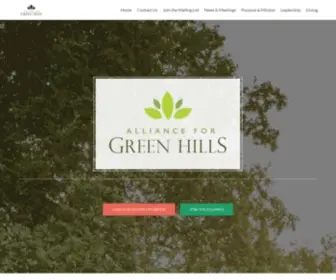 ALL4Greenhills.com(Working together to build a better Green Hills for all) Screenshot