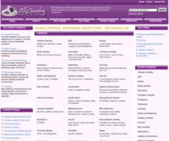 ALL4Jewelry.com(Jewelry Directory) Screenshot