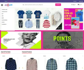 ALL4Kids.com.ng(Creative Commerce) Screenshot