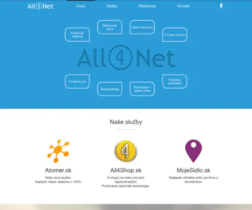 ALL4Net.sk(Internetový biznis pod jednou strechou) Screenshot
