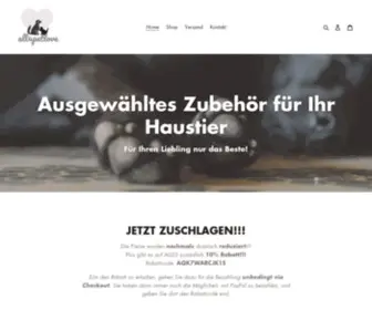 ALL4Petlove.com(Nur das Beste für Ihren Liebling) Screenshot