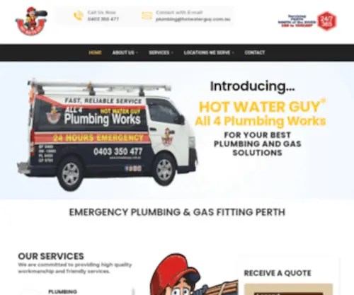 ALL4Plumbingworks.com.au(All 4 Plumbing Works) Screenshot