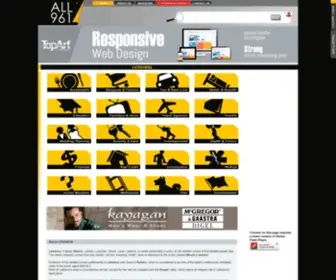 ALL961.com(Lebanese Directory & Lebanon in Pictures) Screenshot