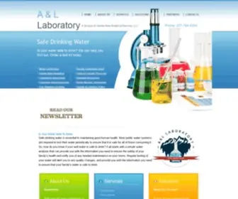 Allaboratory.com(A & L Laboratory) Screenshot