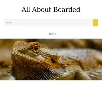 Allaboutbeardeds.com(All About Bearded) Screenshot