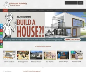 Allaboutbuilding.co.za(All About Building in South Africa) Screenshot