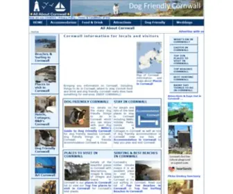 Allaboutcornwall.com(All About Cornwall) Screenshot