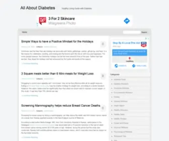Allaboutdiabetes.net(All About Diabetes) Screenshot