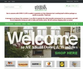 Allaboutdoors.com(Window and Door Parts) Screenshot