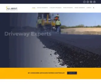Allaboutdriveways.com(All About Driveways) Screenshot