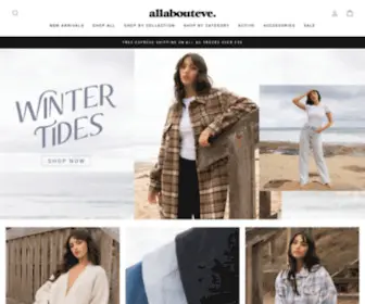 Allabouteveclothing.com(Established in 2003 by an Australian design team) Screenshot