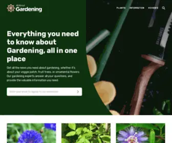 Allaboutgardening.com(All About Gardening) Screenshot