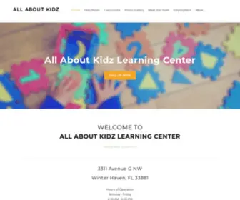 Allaboutkidzlc.com(ALL ABOUT KIDZ) Screenshot