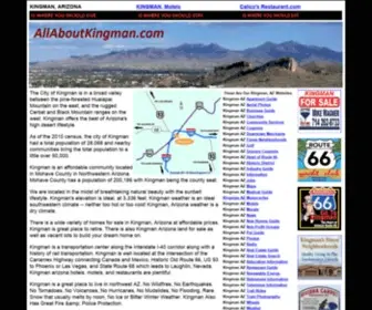 Allaboutkingman.com(Kingman Arizona Kingman AZ) Screenshot