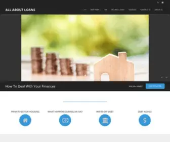 Allaboutloans.co.uk(Compare Loans UK) Screenshot