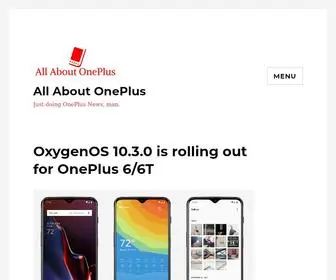 Allaboutoneplus.com(All About OnePlus) Screenshot