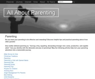 Allaboutparenting.org(Parenting) Screenshot