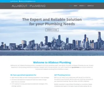 Allaboutplumbing.net.au(Allabout Plumbing) Screenshot