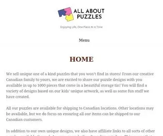 Allaboutpuzzles.com(Enjoying Life) Screenshot