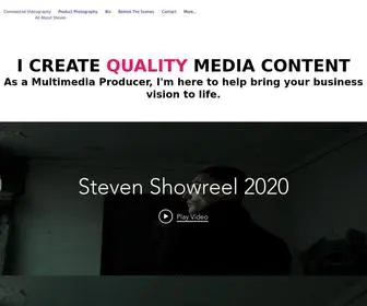 Allaboutsteven.com(Commercial Product Videographer) Screenshot