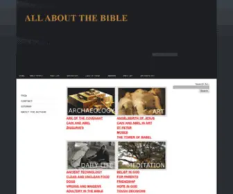 Allaboutthebible.net(allaboutthebible) Screenshot