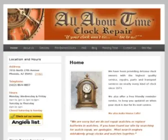 Allabouttimeclockrepair.com(All About Time Clock Repair) Screenshot