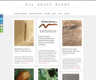 Allaboutworms.com(All About Worms) Screenshot