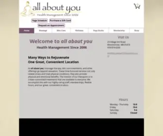 Allaboutyousolutions.com(Wellness Center) Screenshot