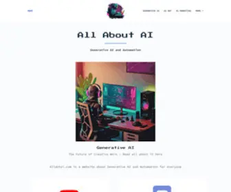 Allabtai.com(All About AI) Screenshot