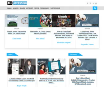 Allaccessing.com(All Accessing) Screenshot