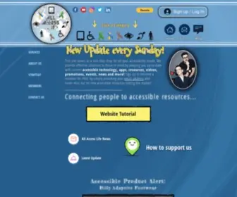 Allaccesslife.org(All Access Life) Screenshot