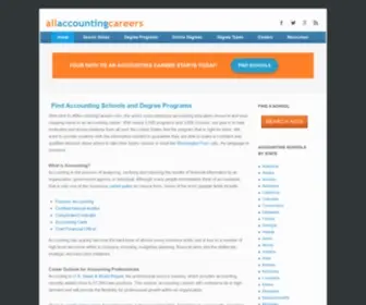 Allaccountingcareers.com(All Accounting Careers) Screenshot