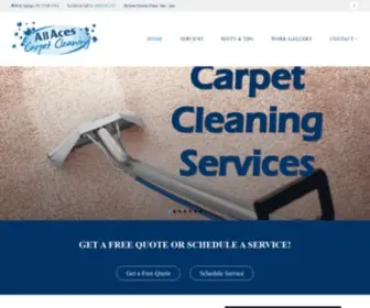 Allacescarpetcleaning.com(All Aces Carpet Cleaning) Screenshot