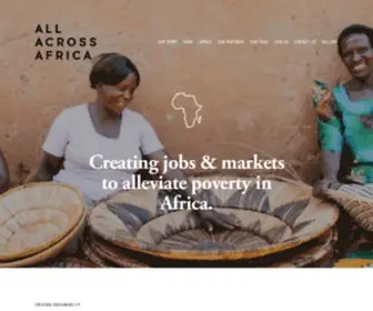 Allacrossafrica.org(All Across Africa) Screenshot