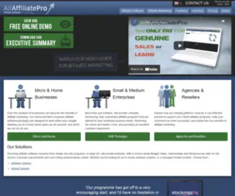 Allaffiliatepro.co.uk(Affiliate Software) Screenshot