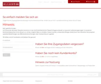 Allago.de(Bürobedarf) Screenshot