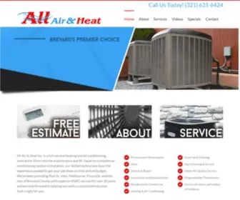 Allairandheatinc.com(All Air & Heat) Screenshot