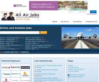 Allairjobs.com(Airlines and Aviation Jobs) Screenshot