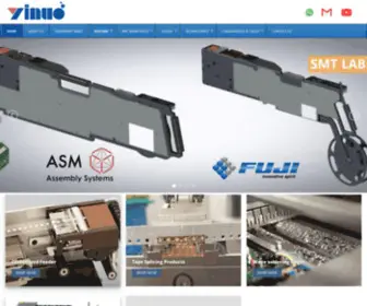 Allaismt.com(Yinuo Electronics provides professional SMT peripheral equipment and AI SMT spare parts) Screenshot